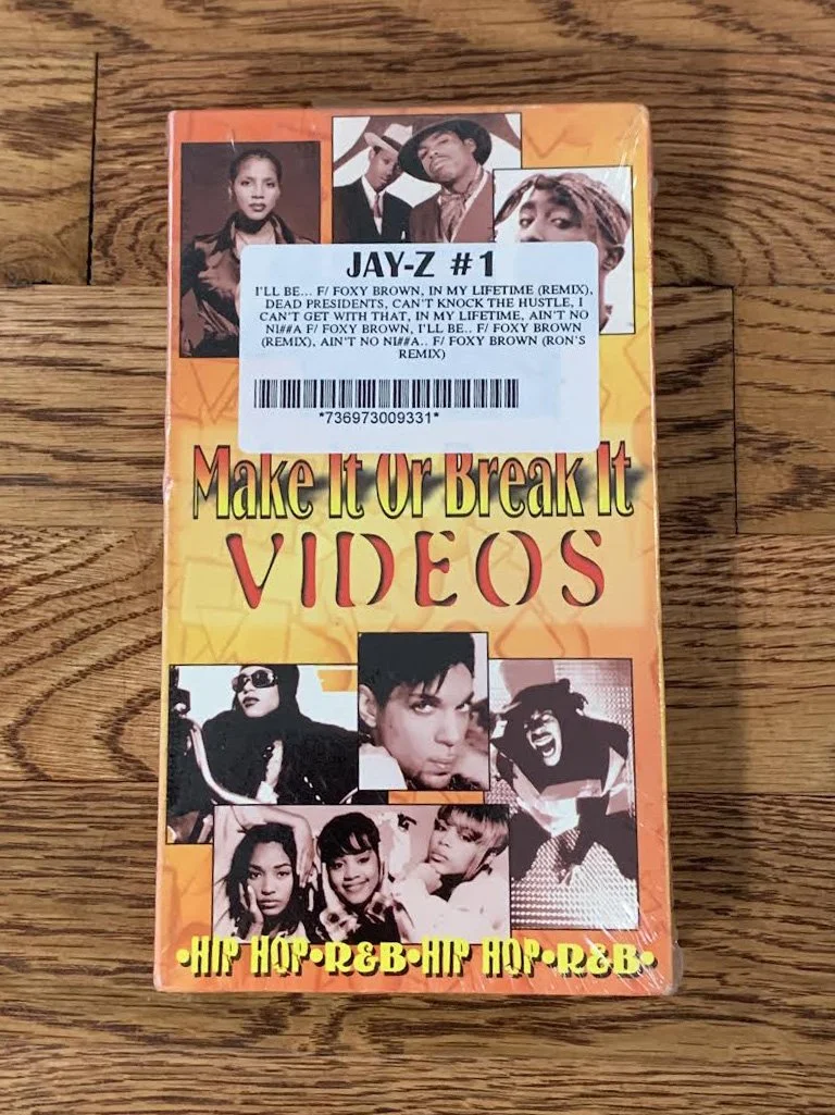 Vintage VHS Make It Or Break It Videos Jay Z #1 Sealed — RootsBK